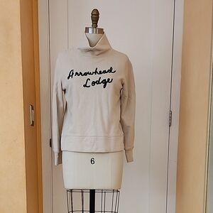 Madewell Cream Turtleneck Sweater